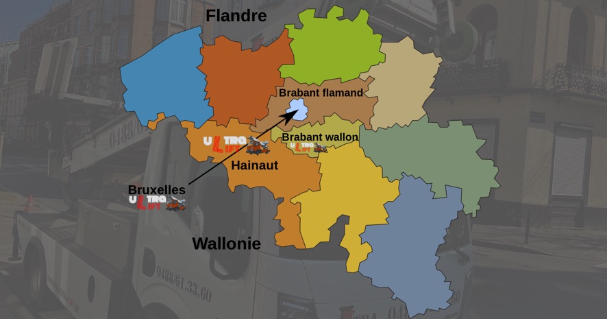 Entreprise de location d'élévateur, monte-meuble à Leuze-En-Hainaut pas cher